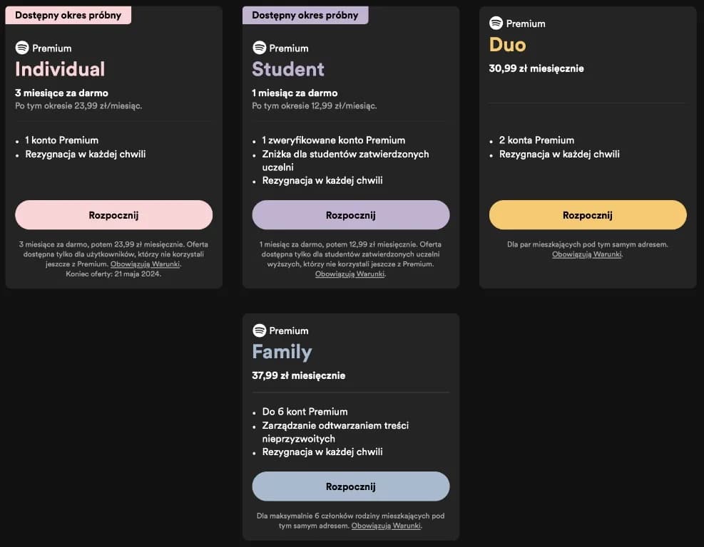 Najlepsza aplikacja muzyczna? Spotify, Tidal, Apple Music - porównanie