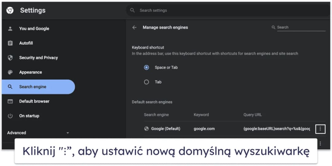Jak usunąć Yahoo z przeglądarki Chrome i przywrócić domyślną wyszukiwarkę